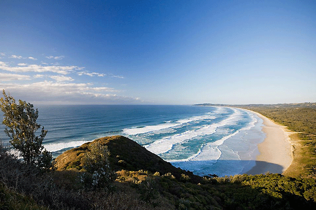 The beauty of Byron Bay