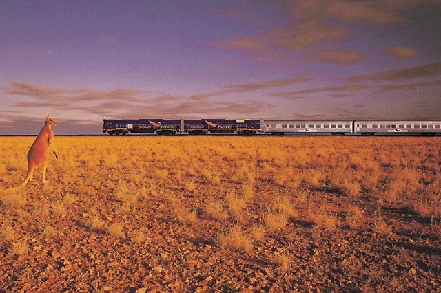 Wide horizons on the Indian Pacific