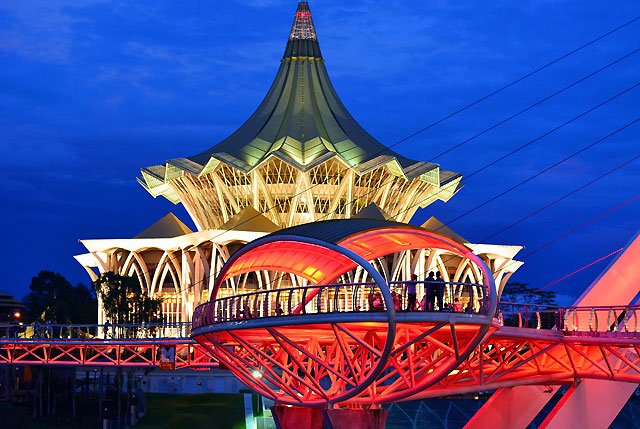Invigorating cultures, cuisines and colours of Kuching