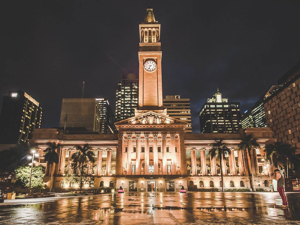 Brisbane City Hall. 