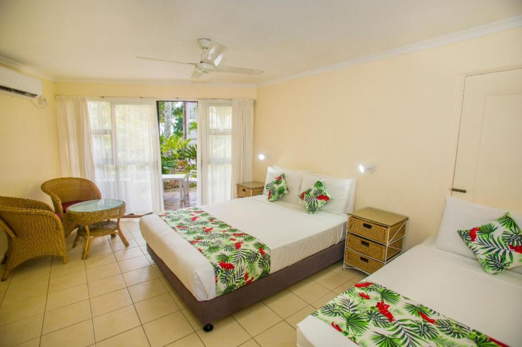 Edgewater resort guestroom in Rarotonga. Credit edgewater resort