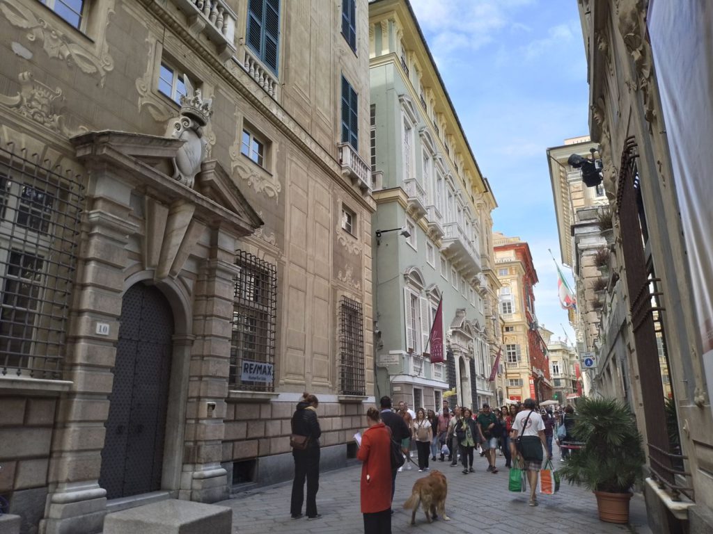 Strada Nuova in Genova.