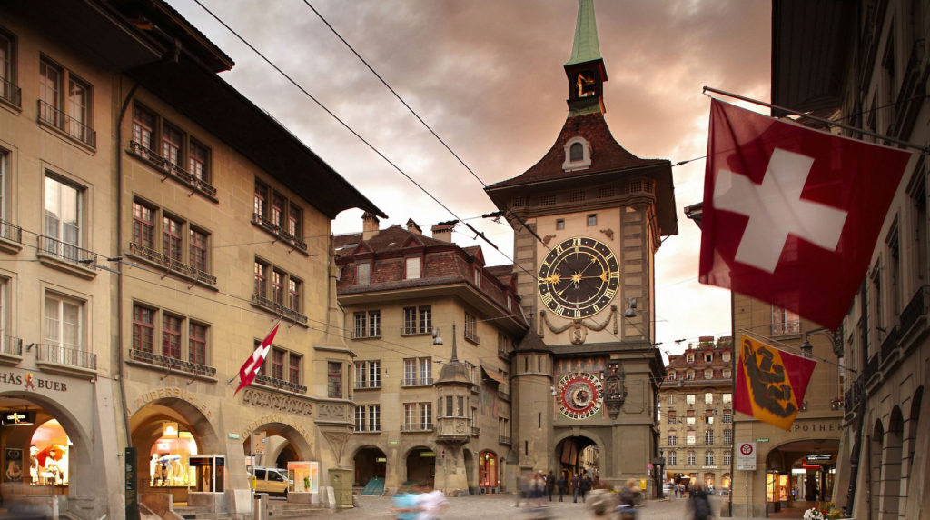 Bern's historic clock tower