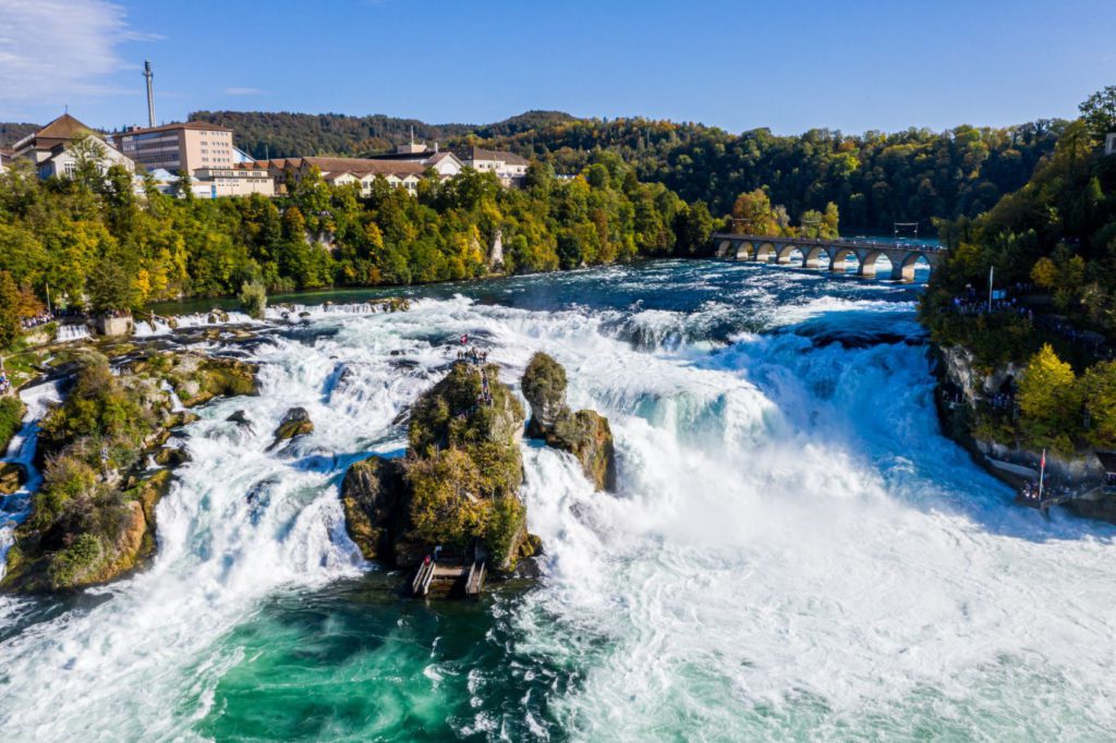 Power and glory of the Rhine Falls