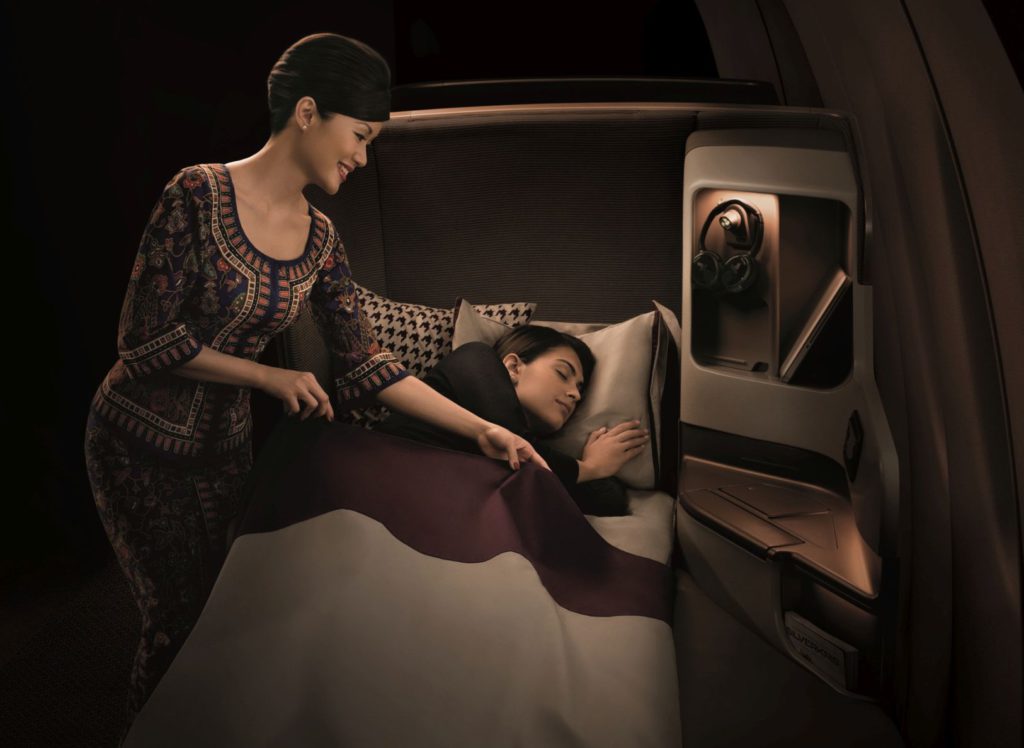 Sleep-time-on-Singapore-Airlines-business-class