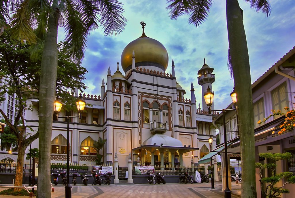 Sultan Mosque in Kampong Glam, Singapore