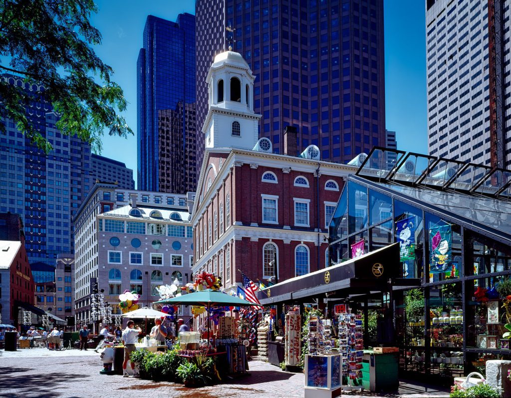 Faneuil  Hall Marketplace, Boston. Image supplied