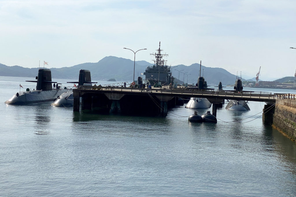 Self-Defence Port Alley Karasukojima, Japan