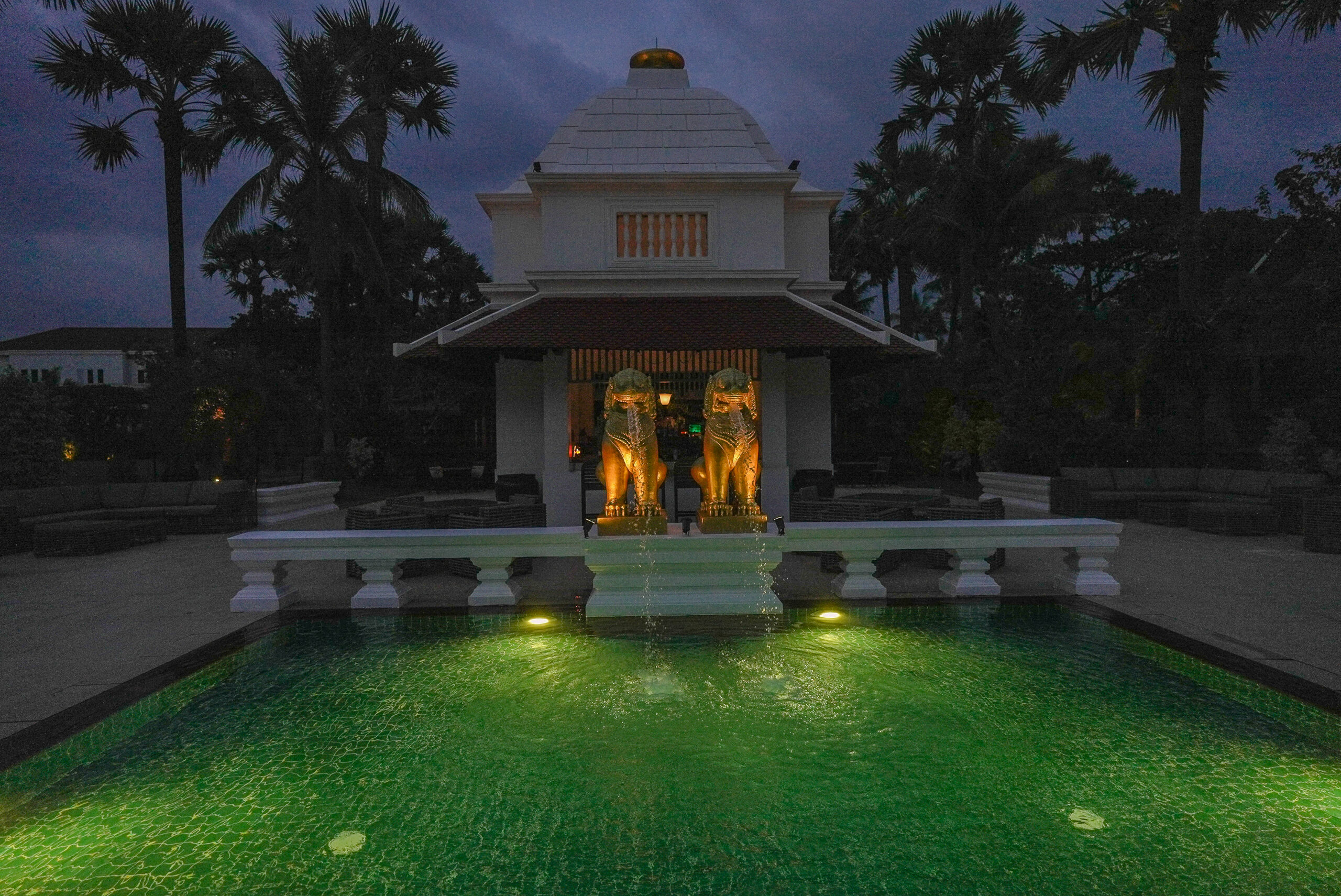 Raffles Grand Hotel D’Angkor; reminiscent of aristocratic luxury and service