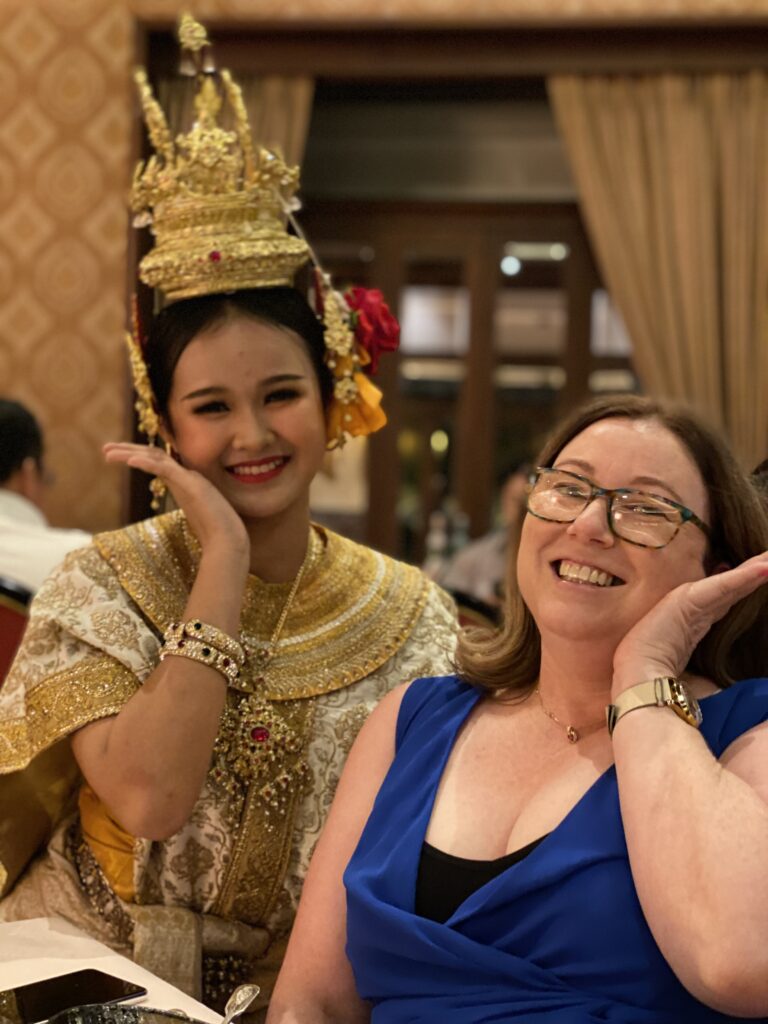 Thai cultural performance at Sala Rim Naam restaurant at Mandarin Oriental Bangkok