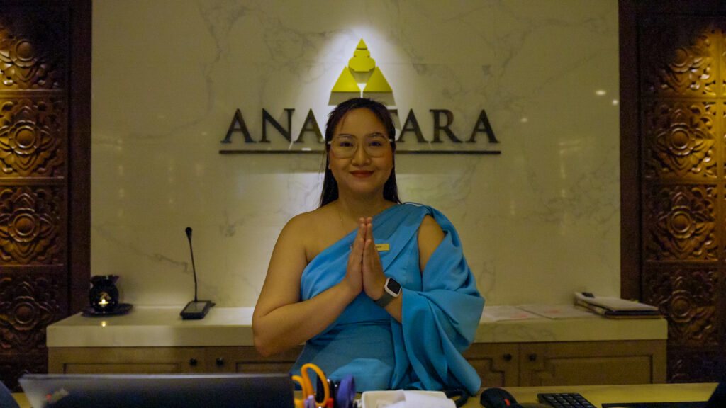 The warmest welcome at Anantara Spa
