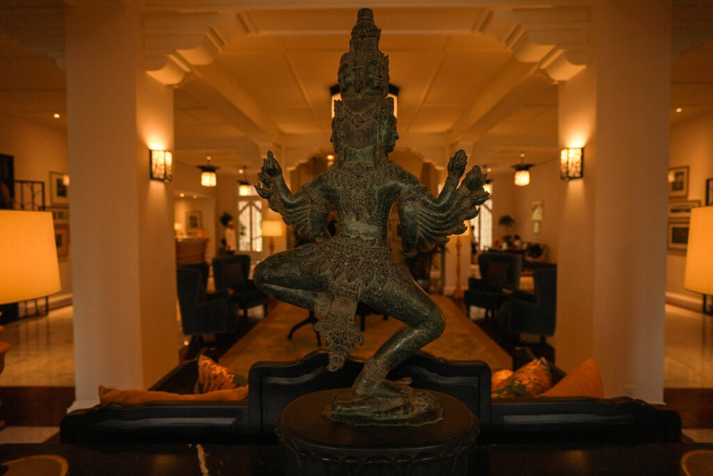 Idol of Devi at Raffles Grand Hotel D 'Angkor